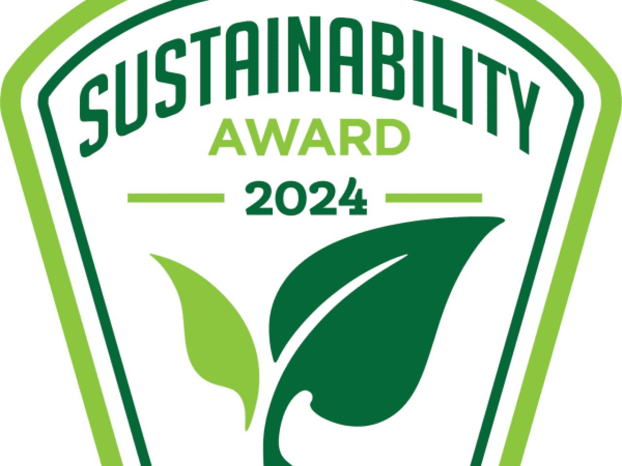 Sustainability Award 2024 badge