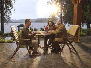 people sitting together