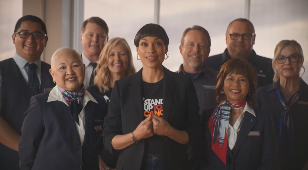 Rosario Dawson and others posed together.