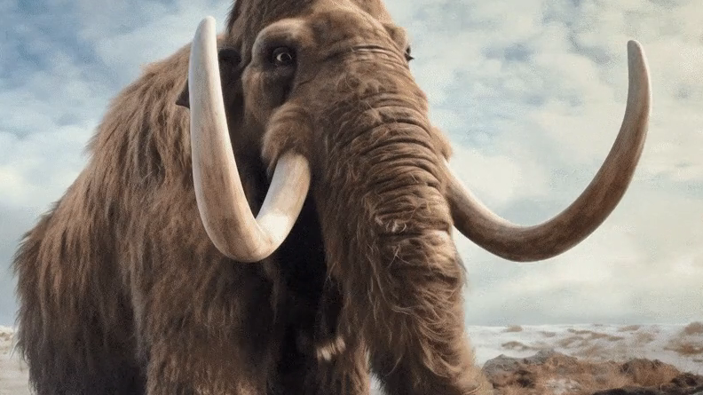 AI image of a wooly mammoth