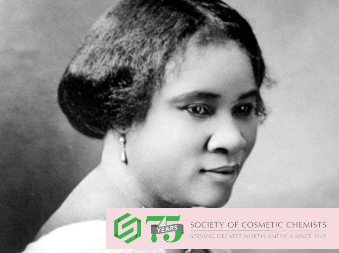 Black and white photo of Madam CJ Walker