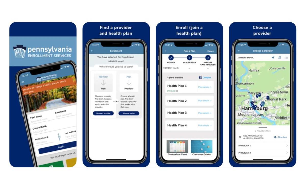 Pennsylvania Enrollment Services app