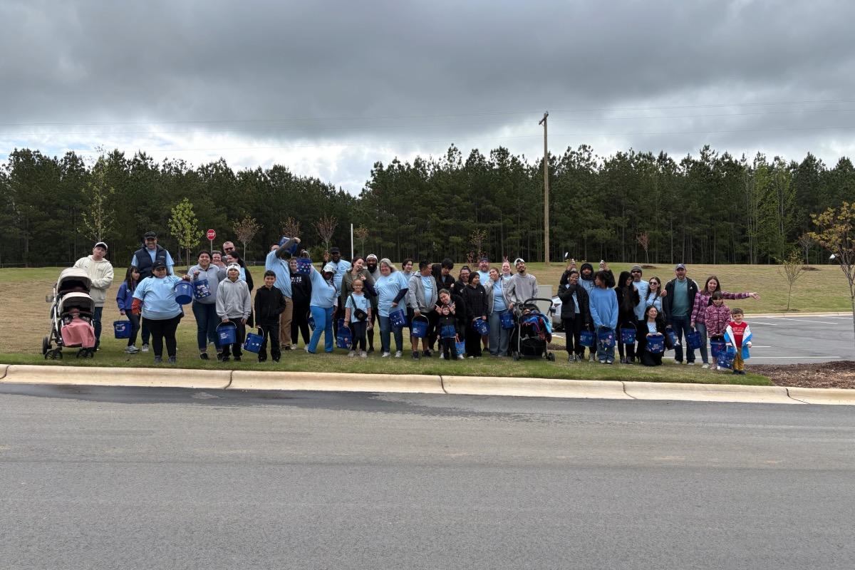 Group photo in Youngsville, NC