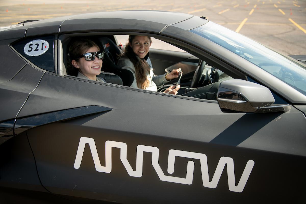 To honor Clemetsen’s ingenuity, Arrow provided her with the opportunity to drive its Semi-Autonomous Motorcar, or SAM Car