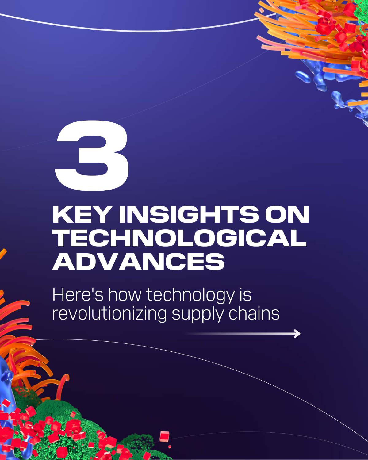 "3 Key insights on technological advances. Here's how technology is revolutionizing supply chains"