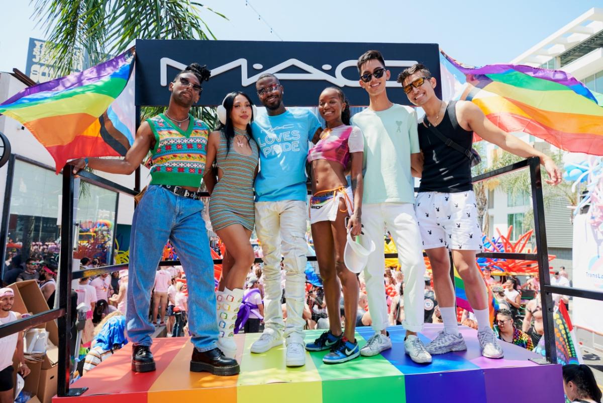 MAC float in the LA Pride Parade