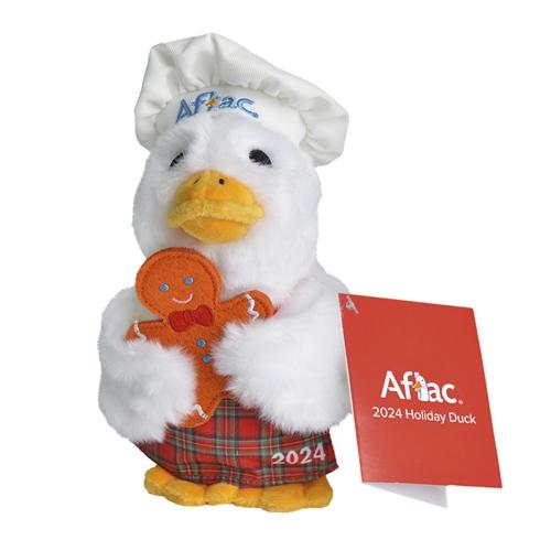 Introducing the “a‑dough‑rable” 2024 Aflac Holiday Duck.