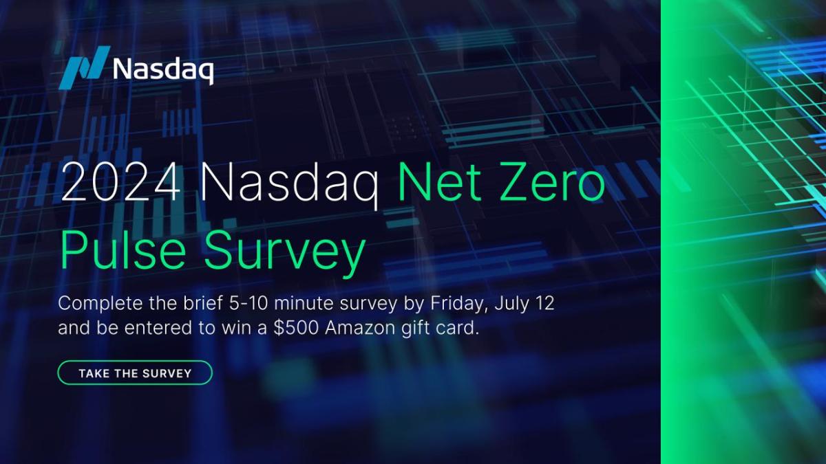 2024 Nasdaq Net Zero Pulse Survey