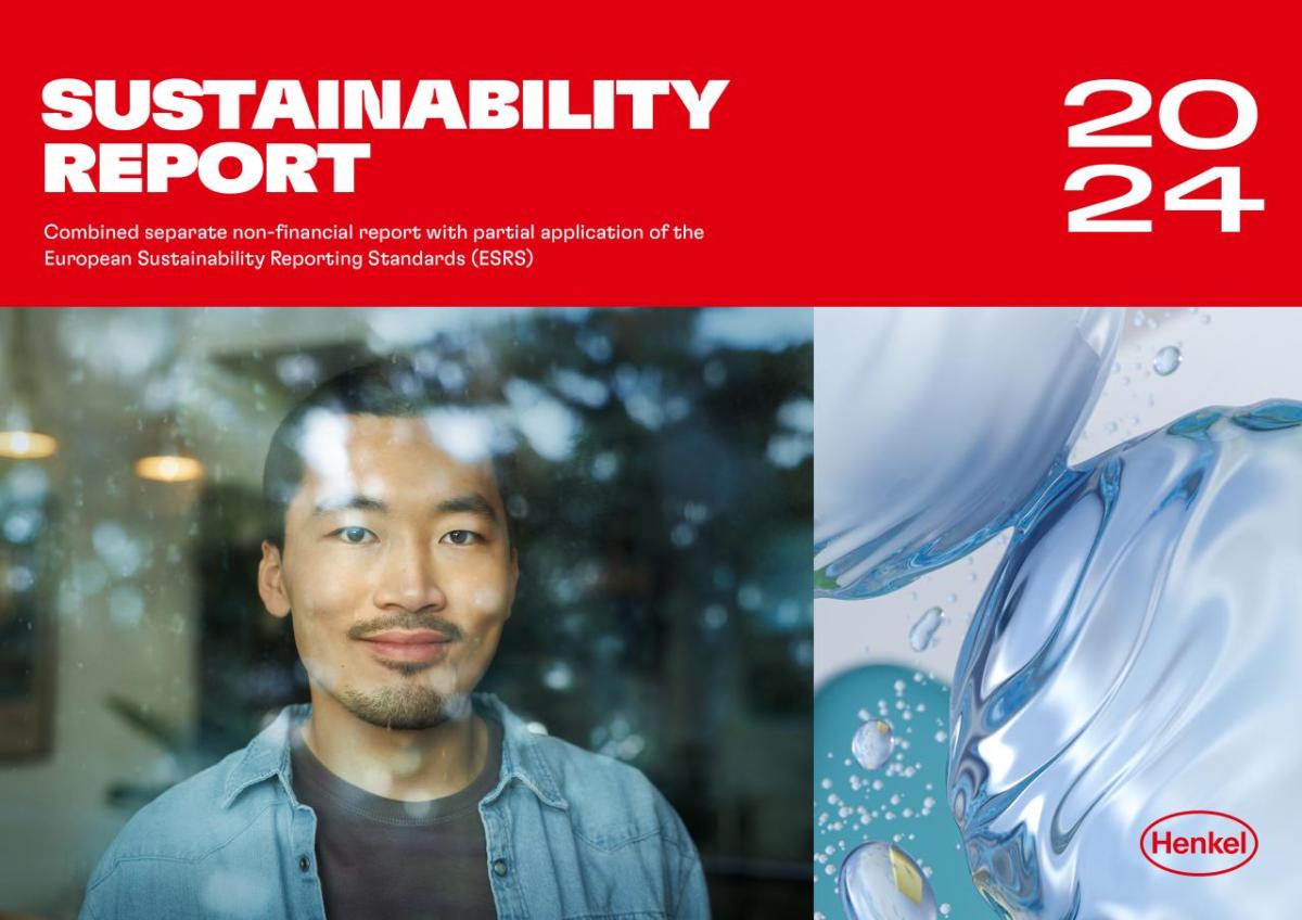 Henkel's 2024 Sustainability report cover