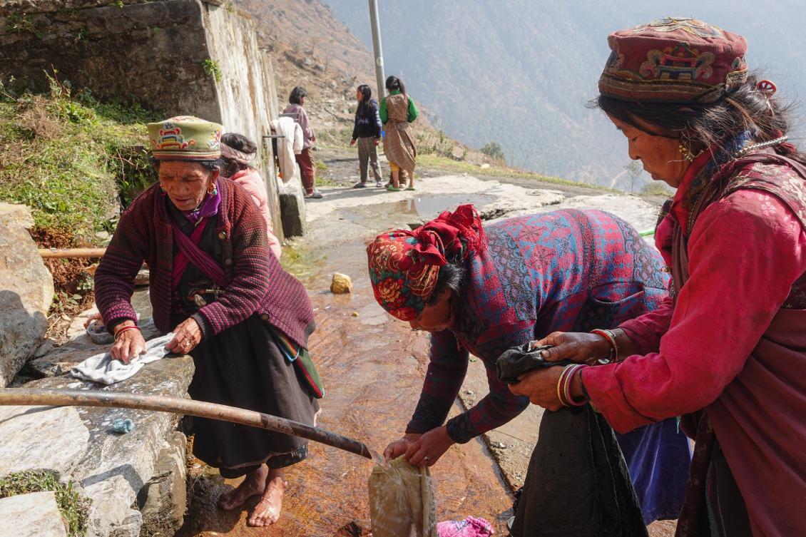 In Nepal, we empowered women to promote hygiene and sanitation.