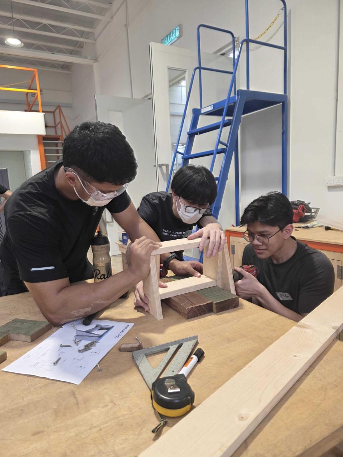 Gen team members volunteering