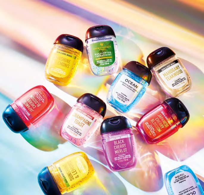 Bath & Body Works hand sanitizer products