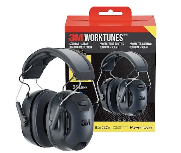 3M™ WorkTunes™ Connect + Solar Hearing Protector.