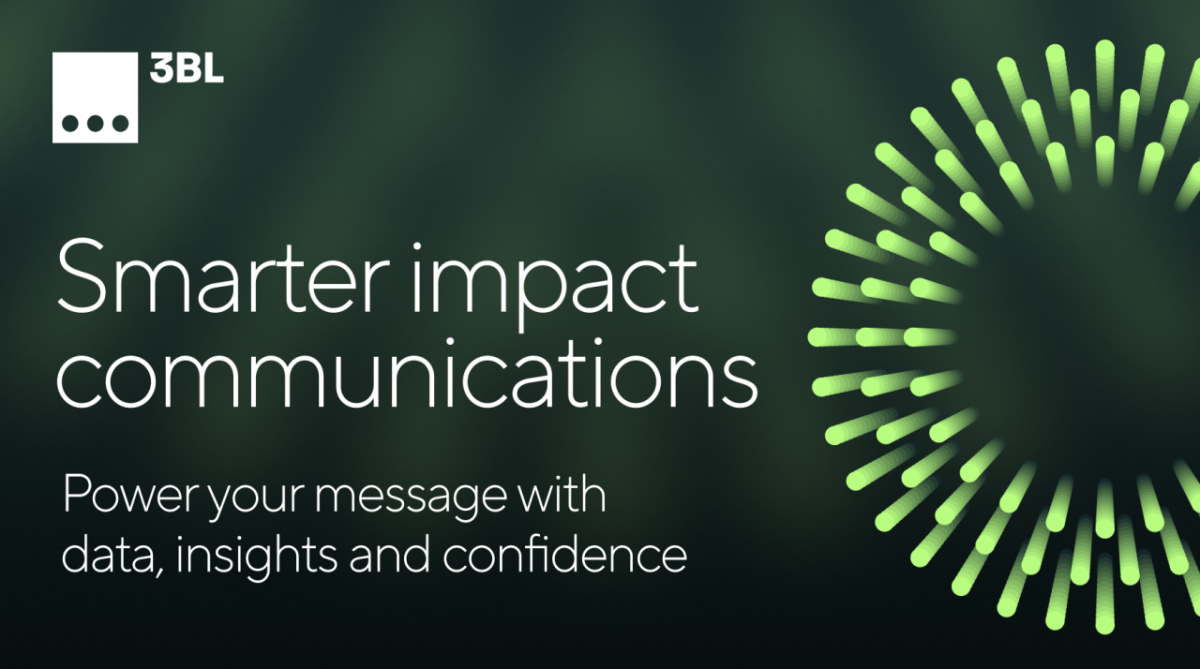 "Smarter Impact Communications. Power your message with data, insights and confidence."