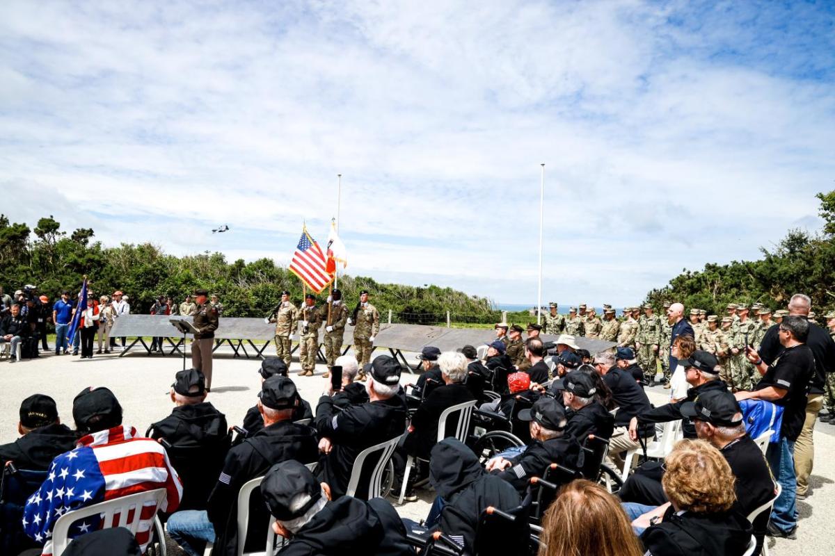 A person giving a speech