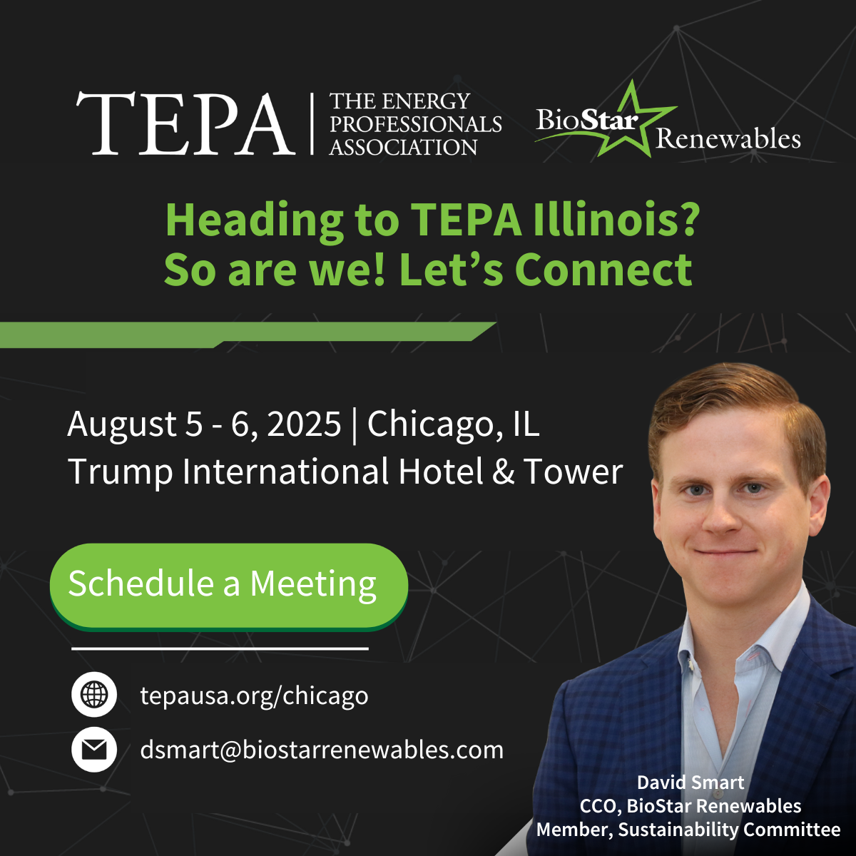 Heading to TEPA Illinois? Let's Conncet!