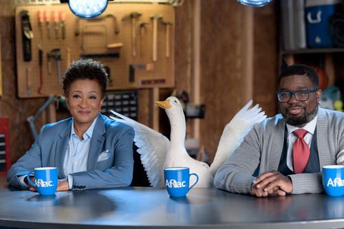 Wanda Sykes, the Aflac Duck and Lil Rel Howery kick off Aflac’s “Pre-Pain Show”