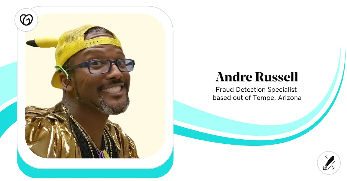 Andre Russell, Fraud Detection Specialist, GoDaddy.