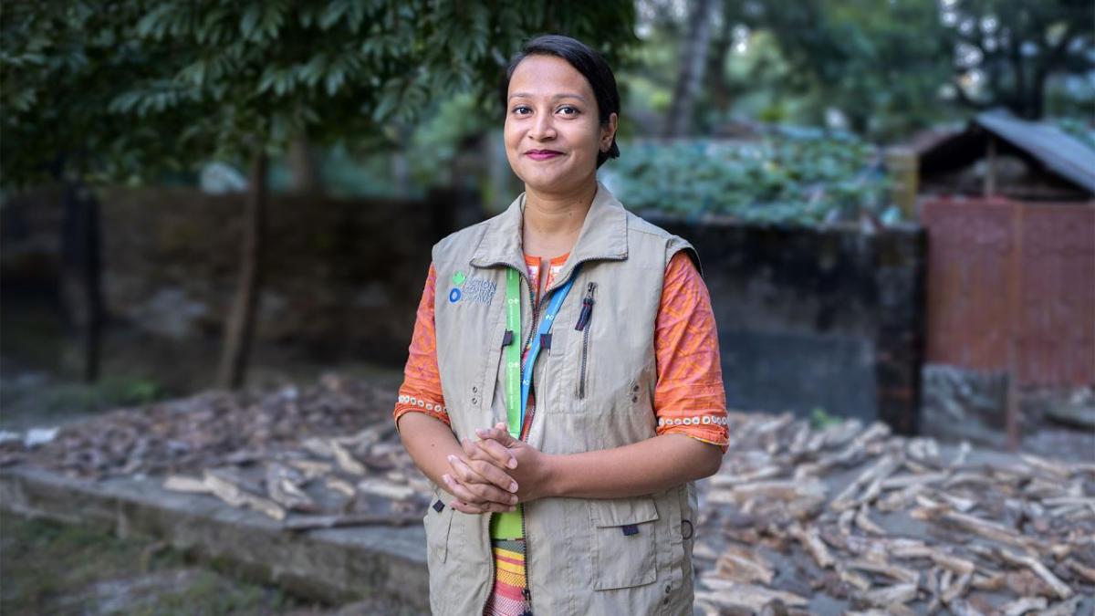 Portrait of Khaleda Hossain Moon 