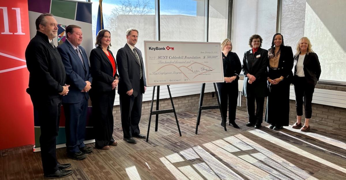 KeyBank Foundation Makes $500,000 Investment to Help Create Opportunities for Individuals with Neurodiversity through the Key2Employment Program at SUNY Cobleskill.