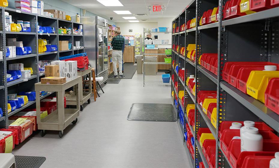 Inside a Pharmacy