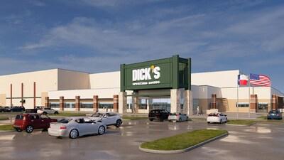 DICK'S Sporting Goods Texas facility.