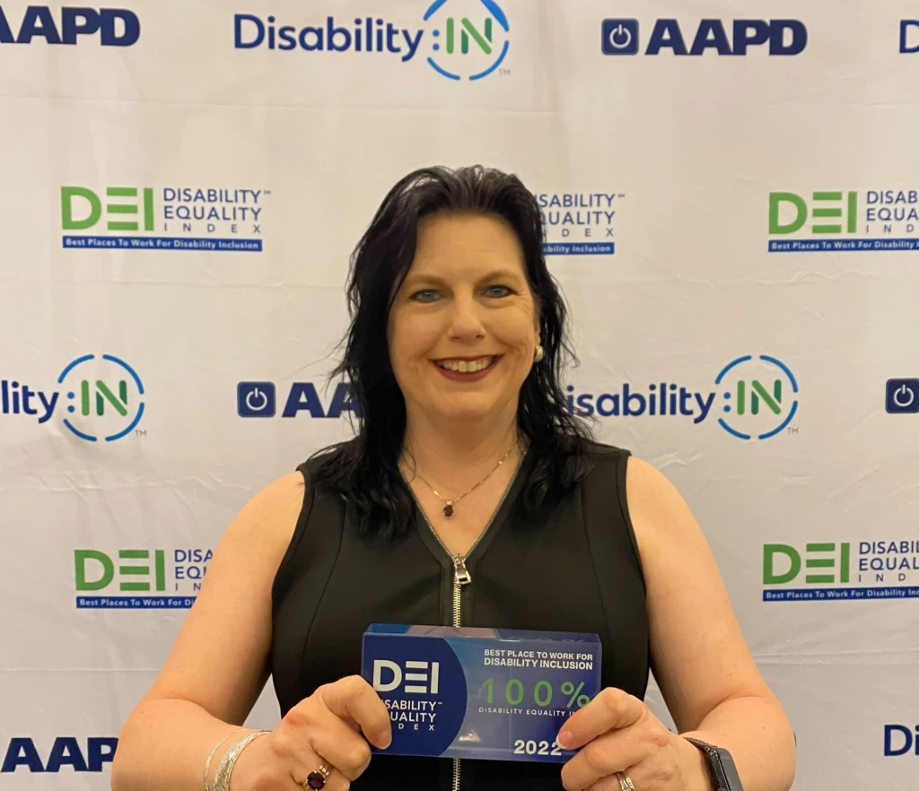 Global POD Leader of the Disability@VMware Power of Difference (POD) community, Rachel Hodgson