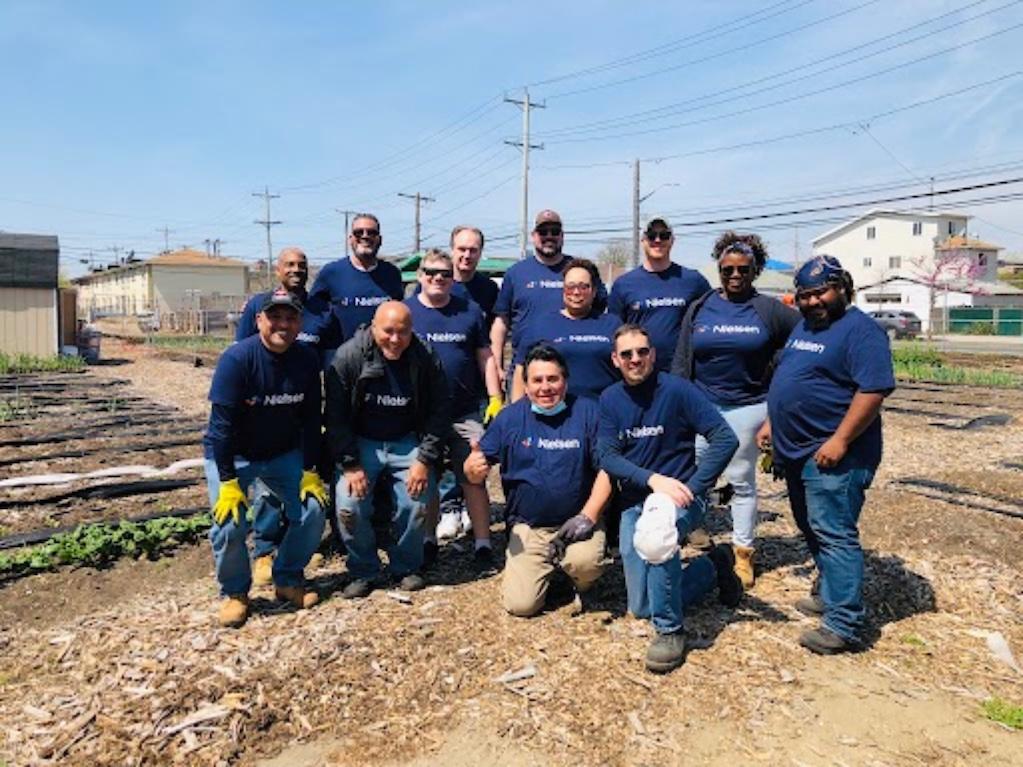 Nielsen Team members in a group photo.