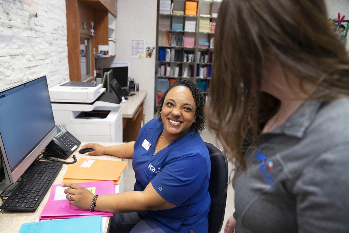 smiling employees