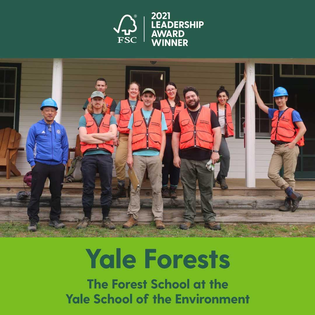 2021 FSC® Leadership Award Winner: Yale Forests