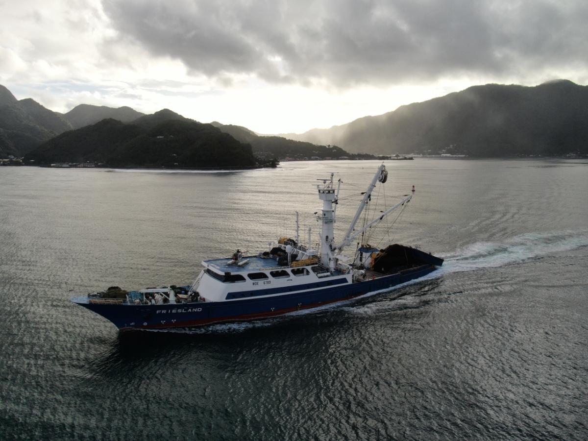 Boat on the ocean