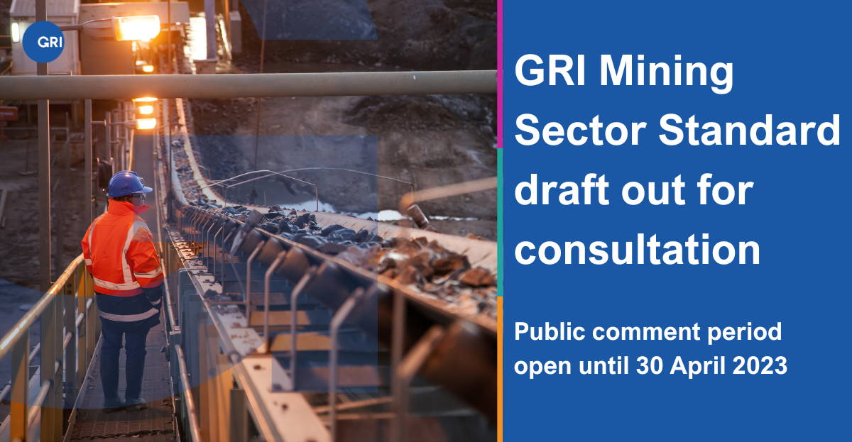 GRI Mining Standard public comment