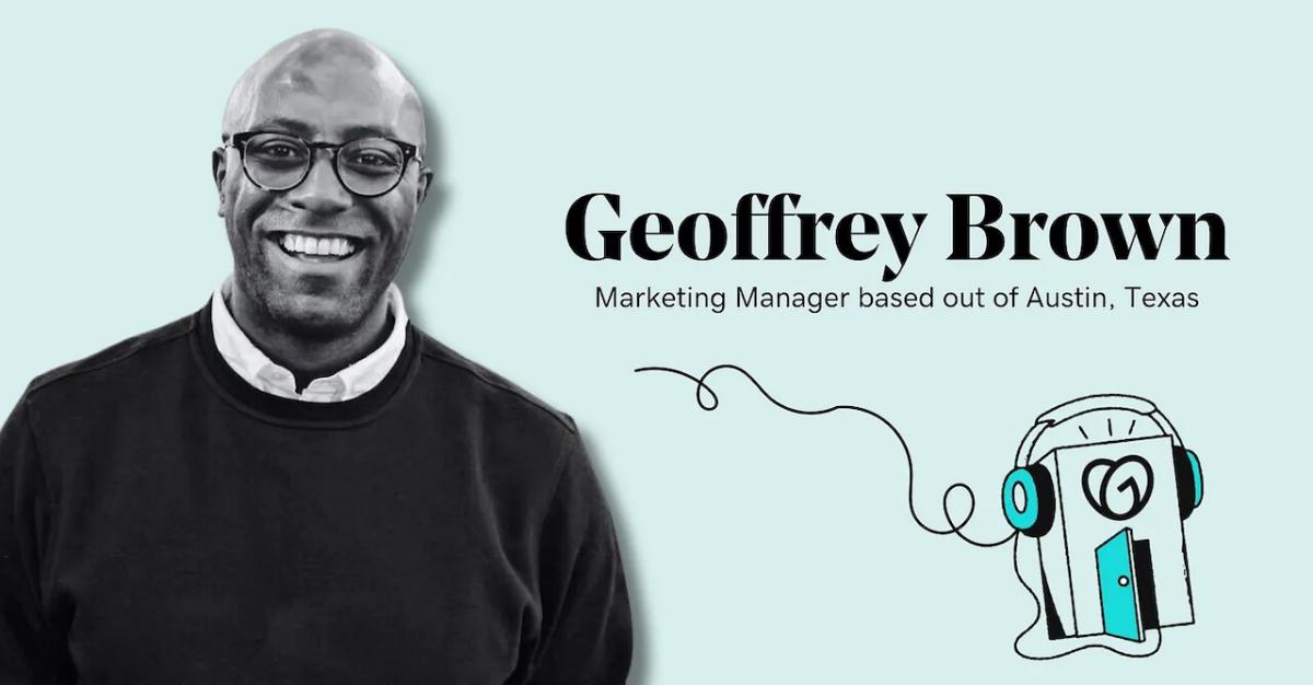 Geoffrey Brown photo; Marketing Manager at GoDaddy.