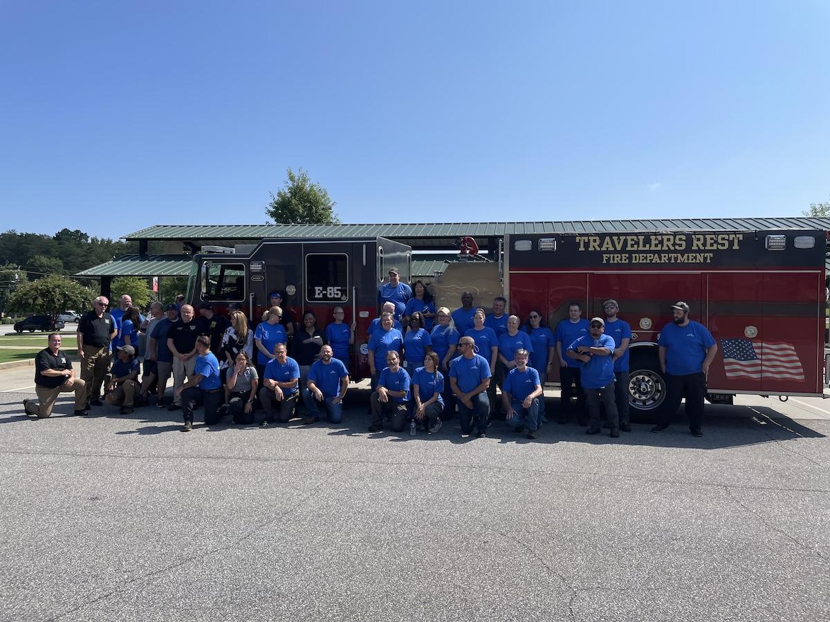 Saint-Gobain and Good 360 team members shown.