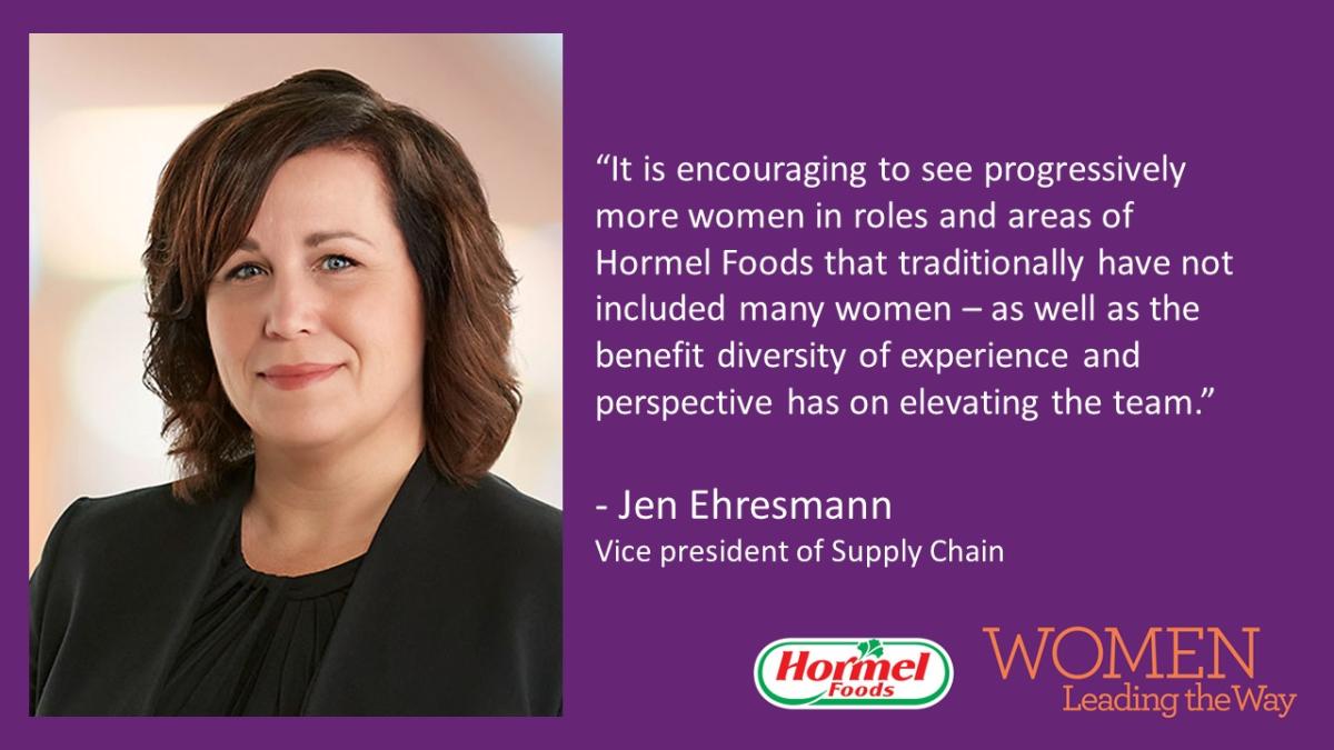 Jen Ehresmann, Vice President of Supply Chain 