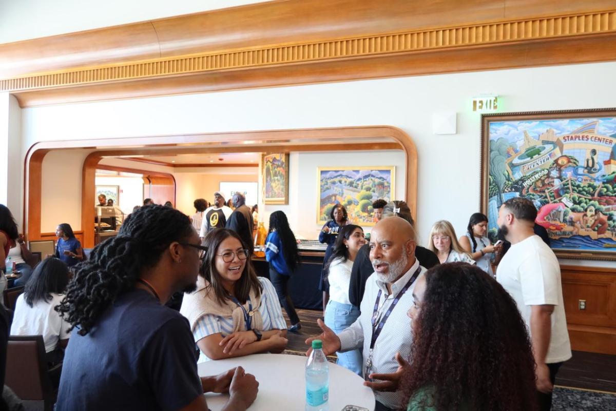 The networking lunch was organized by AEG’s employee network group Black Equity@AEG.