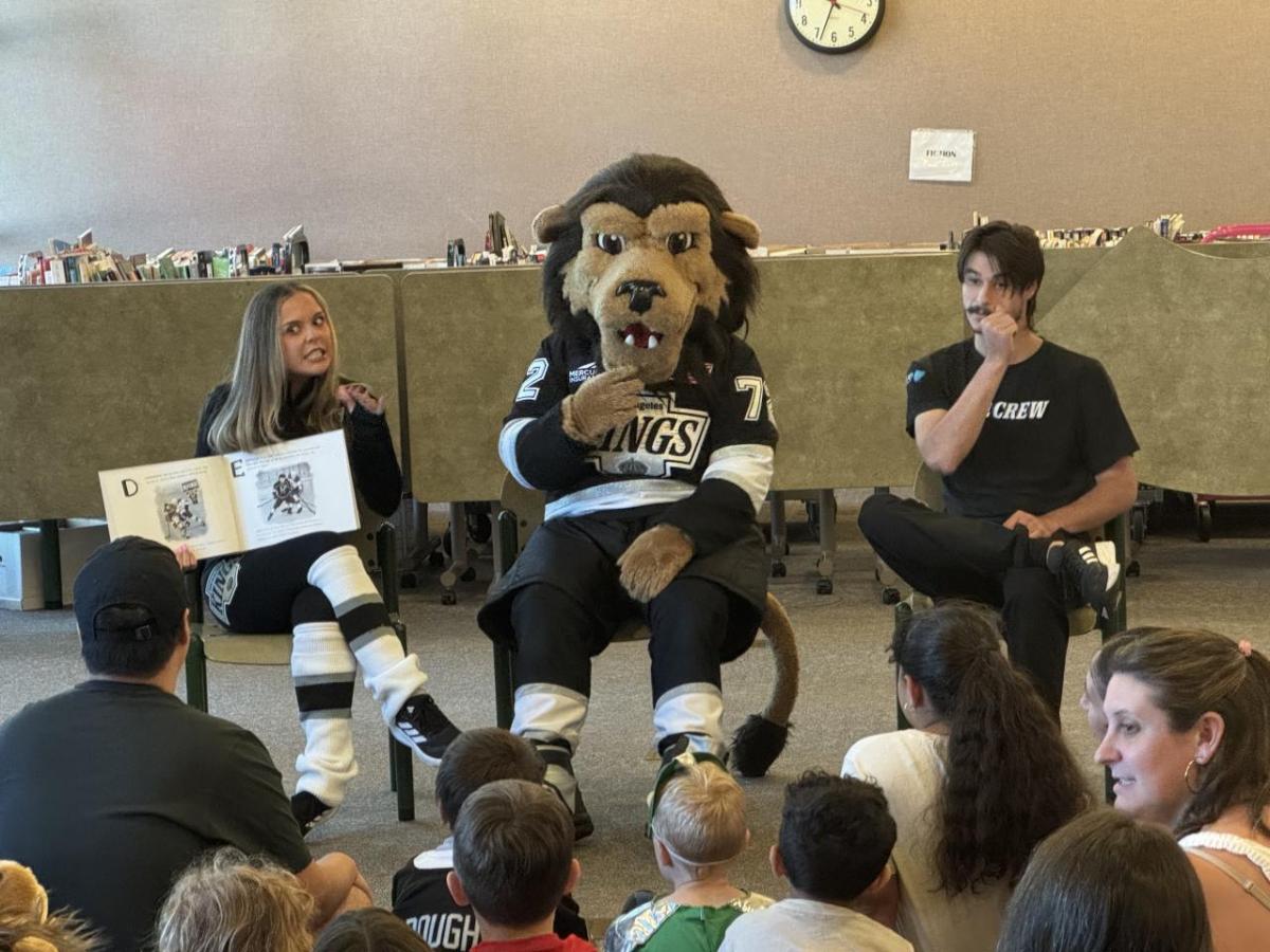 The program aims to foster a love of reading while connecting kids with their favorite hockey team.