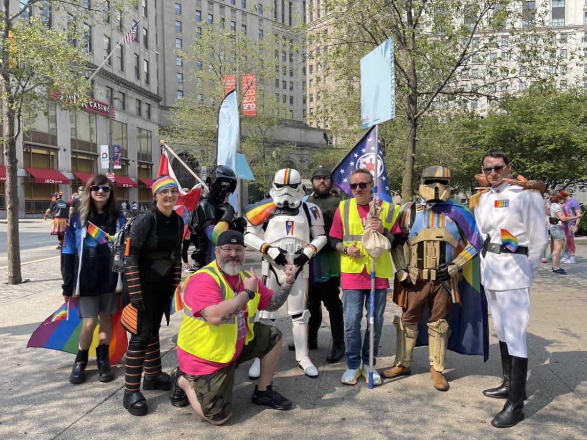 AEG employees celebrated Pride Month and stood in solidarity with the LGBTQ+ community.
