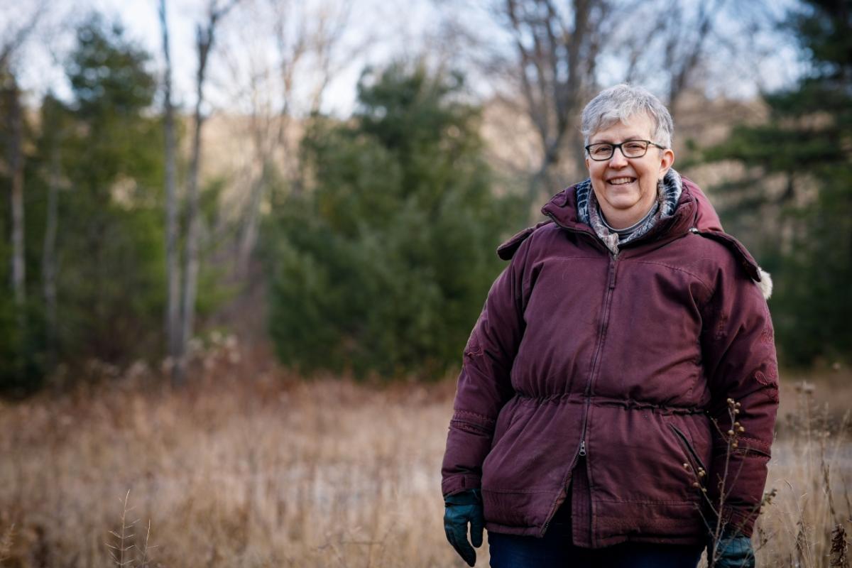 Forest landowner in the Family Forest Carbon Program