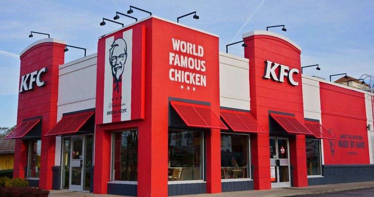 Exterior of a KFC restaurant