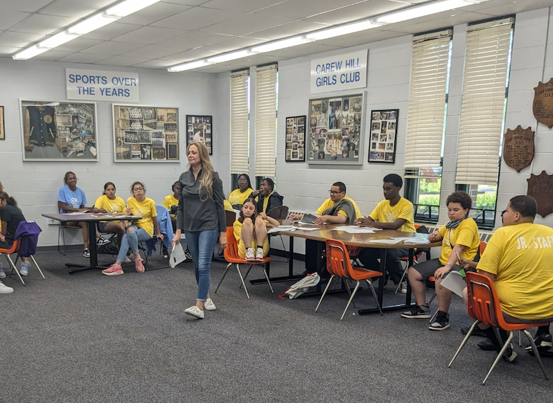 Springfield Boys & Girls Club presentation.