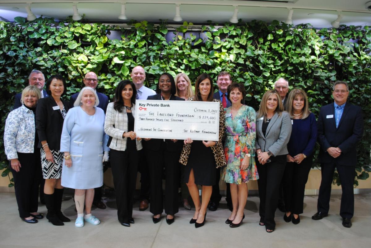 From left to right: Jodi Nead, Veena Khanna, Mattie Jones Hollowell, Kelly Lamirand, Nancy Guthrie, Michelle McClure, Kenneth Sevisky 