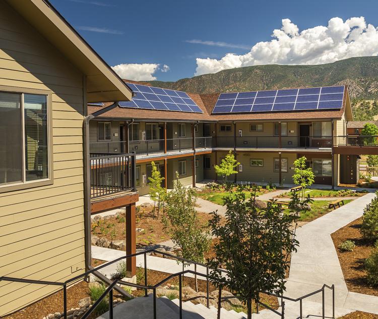 Lakota Ridge – Senior Housing Project in New Castle, Colorado; Enterprise provided grant funding to the project.