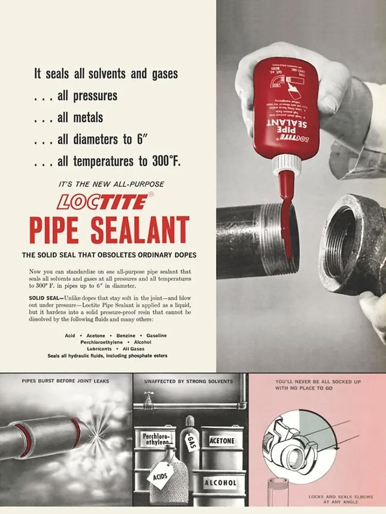 Old ad for Loctite®