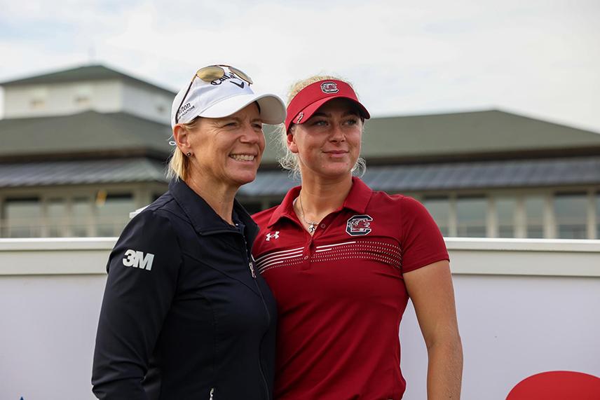 Louise and Mia Rydqvist shown together.