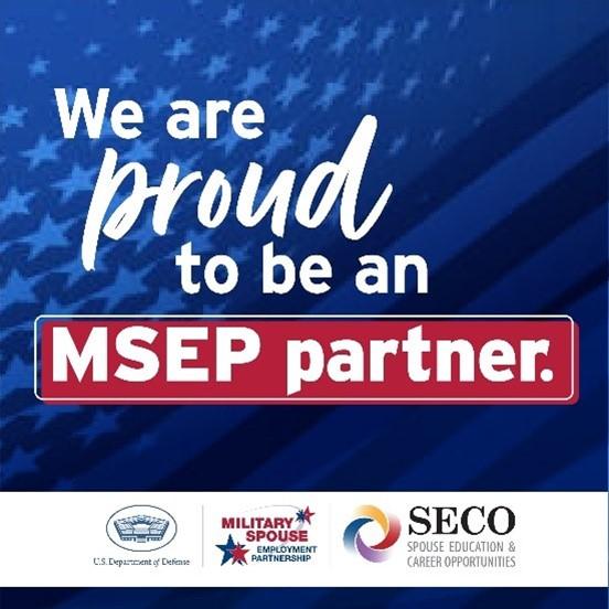 We are proud to be an MSEP partner.