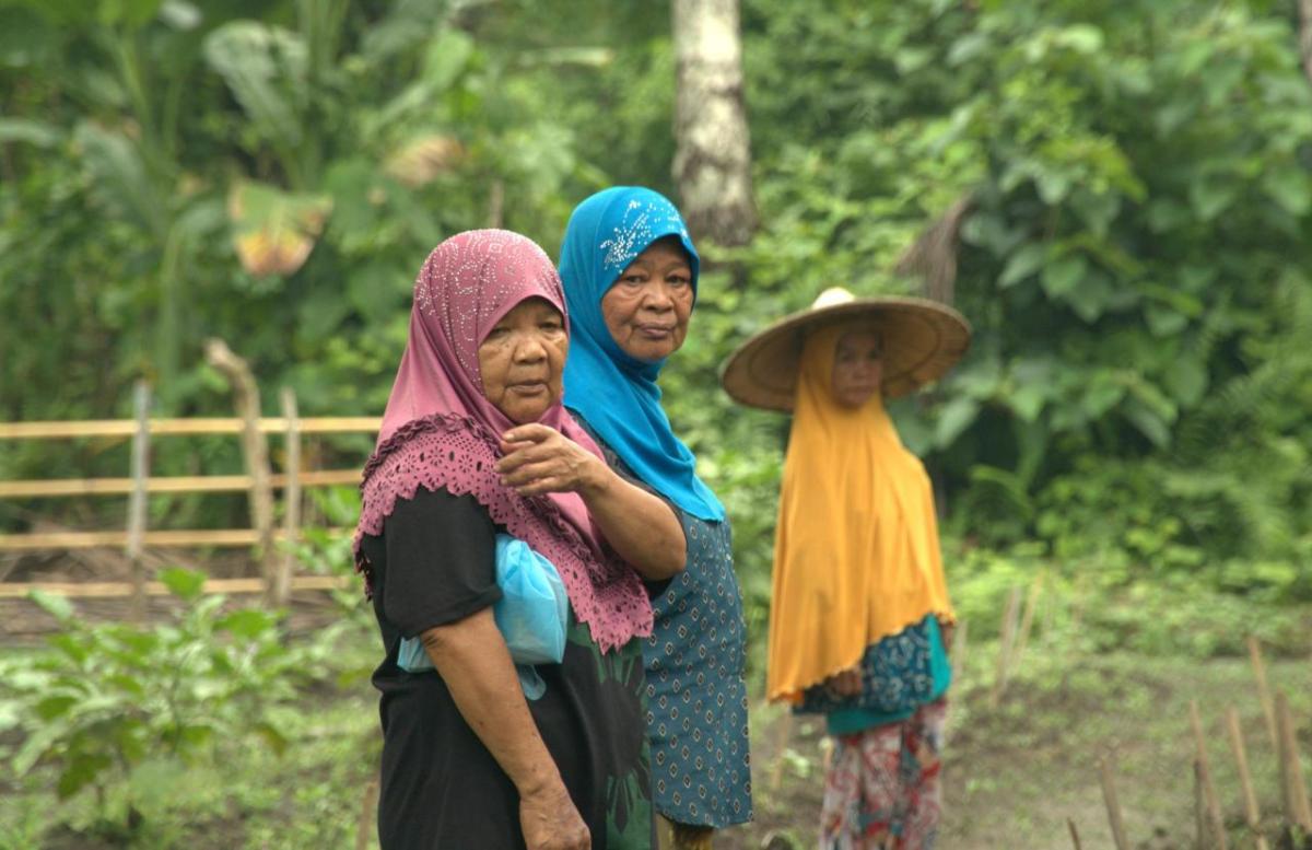 Mardhia is a widow from a disaster-prone community in the Municipality of Kapatagan in Lanao Del Sur, Mindanao. / Photo from USAID