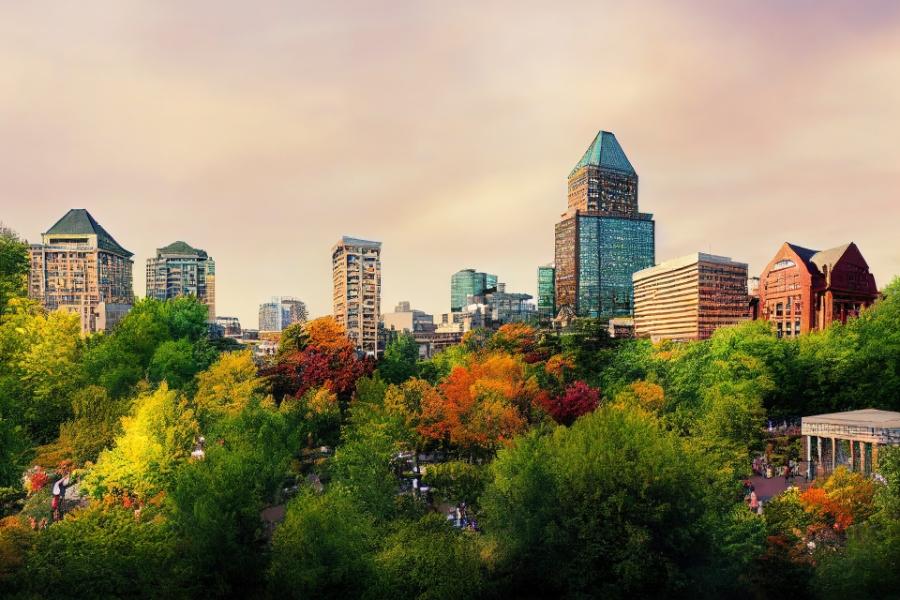 Montreal skyline