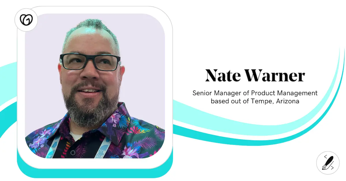 Nate Warner, Senior Manager of Product Management, GoDaddy.
