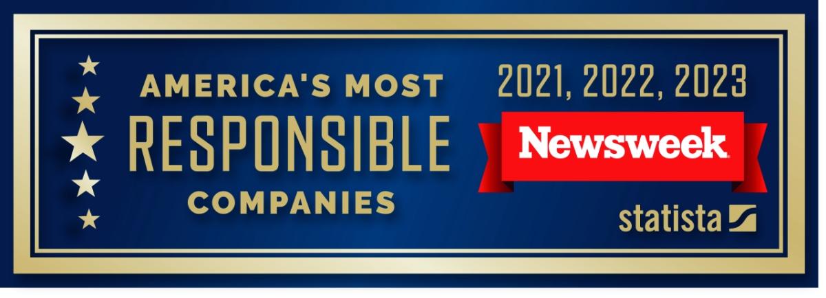 Newsweek America's Most Responsible Companies logo